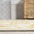 Truman Bohemian Medallion Textured Weave Cream/Yellow Indoor/Outdoor Rug-1883475684