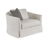 Veneto Upholstered Swivel Barrel Chair