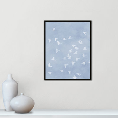 Flying Friends Print by Marcus Prime
