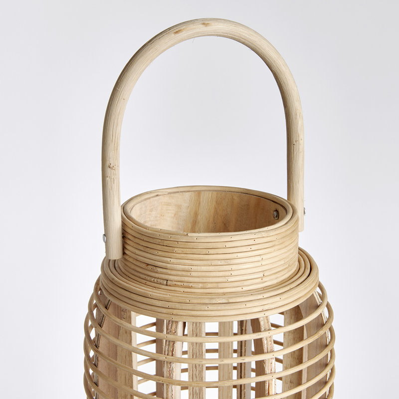 Lantern, 27.5" H x 7" W x 7" D