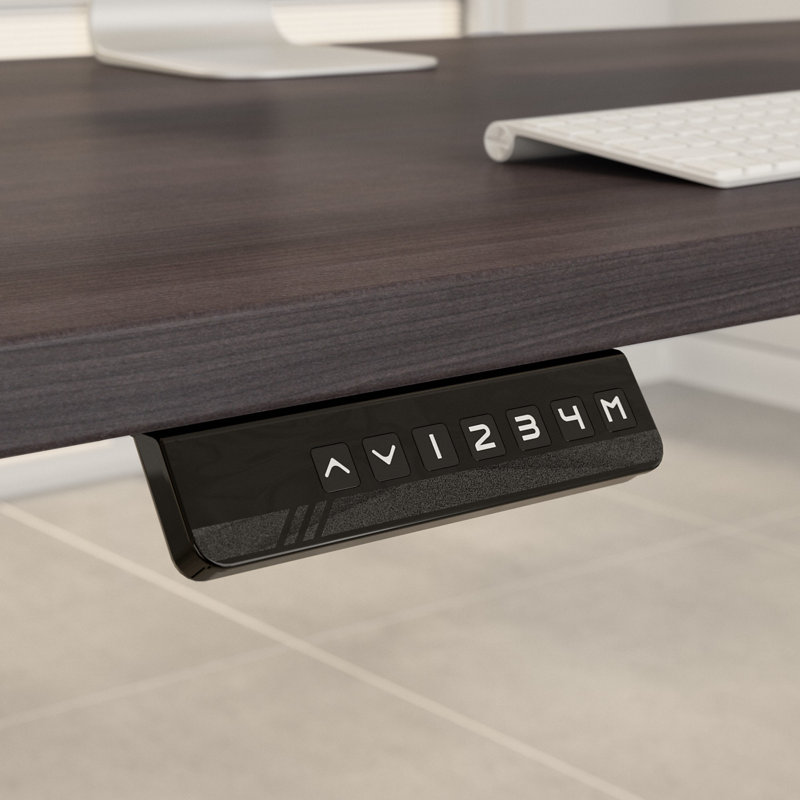 Ensemble de bureau pour travailler debout 4 pièces Studio C, Gris tempête