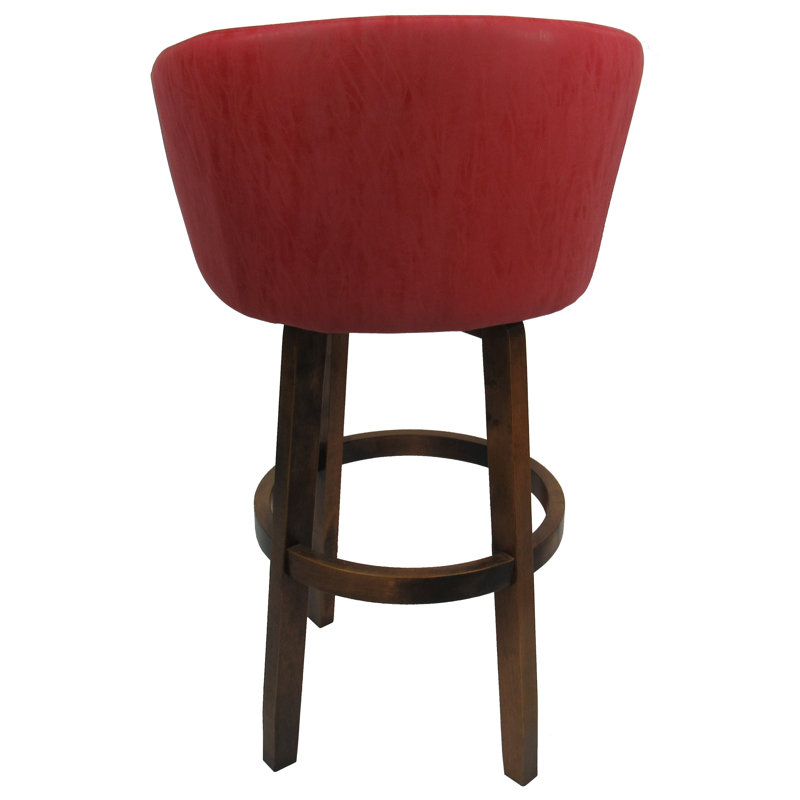 Tabouret pivotant Aghilas, Très haute (assise de 34 po de hauteur), Rubis