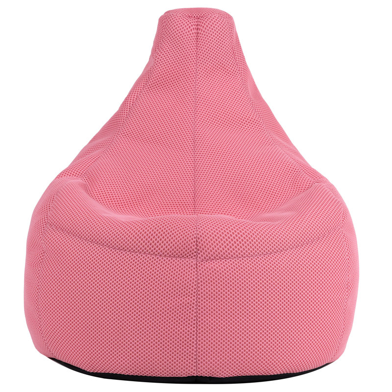 Gaming Performance Mesh Recliner Bean Bag, Pink