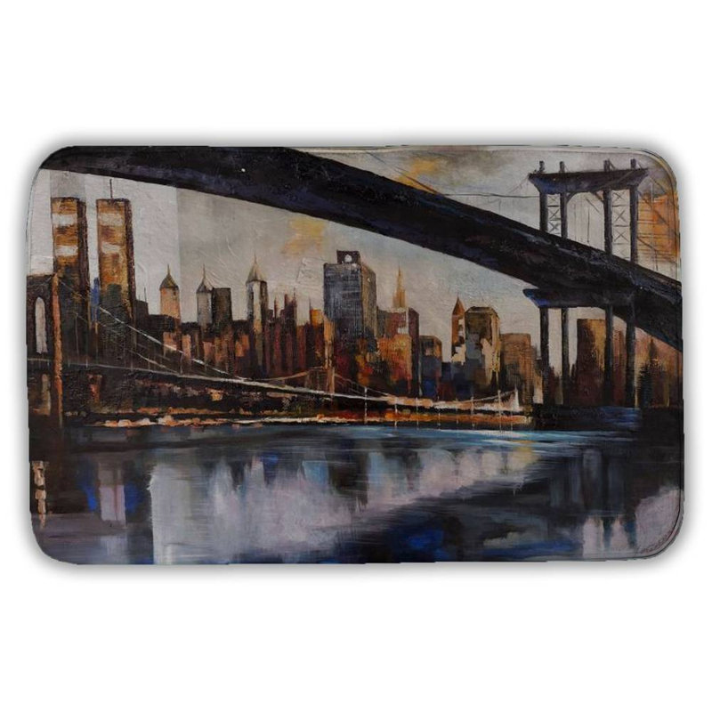 Vilia Microfiber Non-Slip Bath Mat