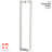 Satin Push/Pull Door Handle-91991513