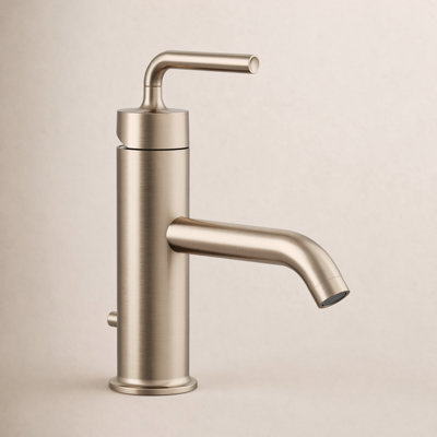 Purist Single-Hole Bathroom Faucet with Drain