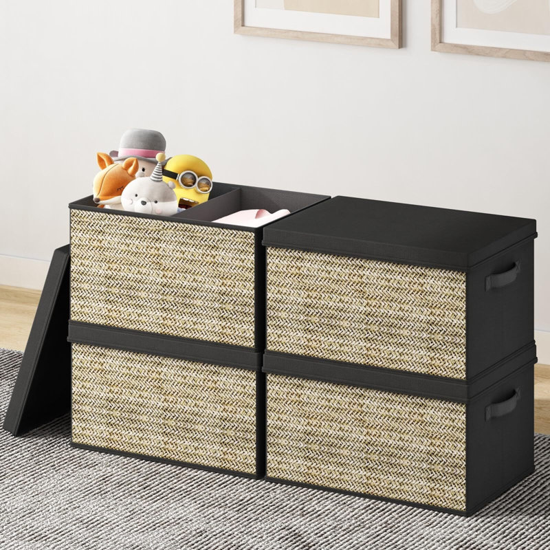 Ebern Designs Deonne Fabric Shelf Divider