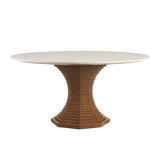La Costa Round Marble Dining Table