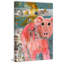 Modern Farm Piglet Series 1 Piece Wrapped Canvas Wall Art-626420692