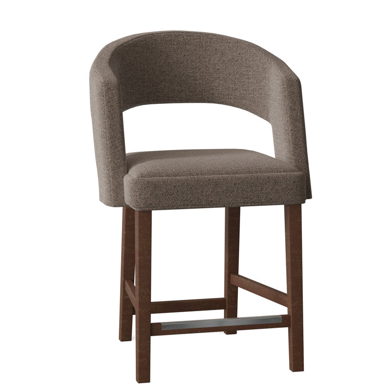 Tabouret de comptoir 26 po Bryant, Noyer, Oasis 9508