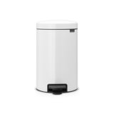 Brabantia NewIcon 12 Litre Soft Closing Pedal Bin with Metal Inner Bucket