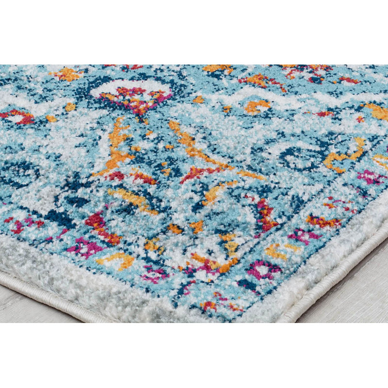 Tapis intérieur rétro Hailey, Rectangle 8 pi x 10 pi