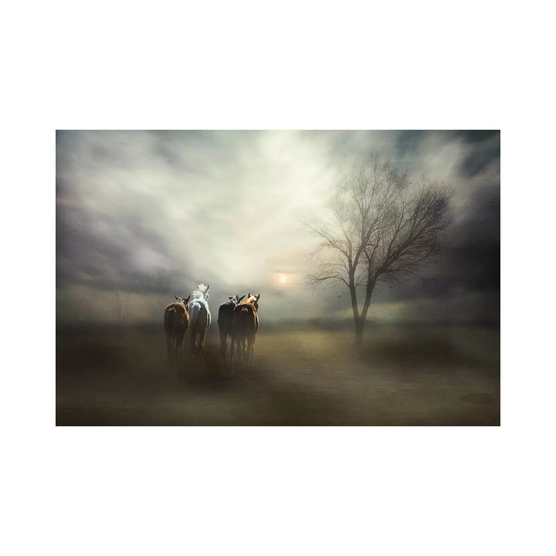For Tomorrow May Rain, So We'Ll Follow The Sun... by Charlaine Gerber - Wrapped Canvas Print, 20.32 cm H x 30.48 cm W