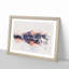 Mountain Sunshine in Canada - Picture Frame Graphic Art Print-56915277-56915278