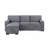 TERRITORY LIGHT GREY PULL OUT SOFA BED