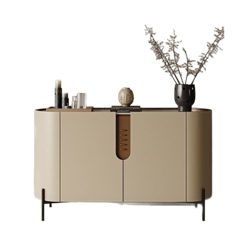 Armoire d'entrée armoire de rangement murale de style minimaliste italien