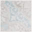 Carreau de porcelaine à motif pour mur et plancher 6 po x 6 po Barcelona