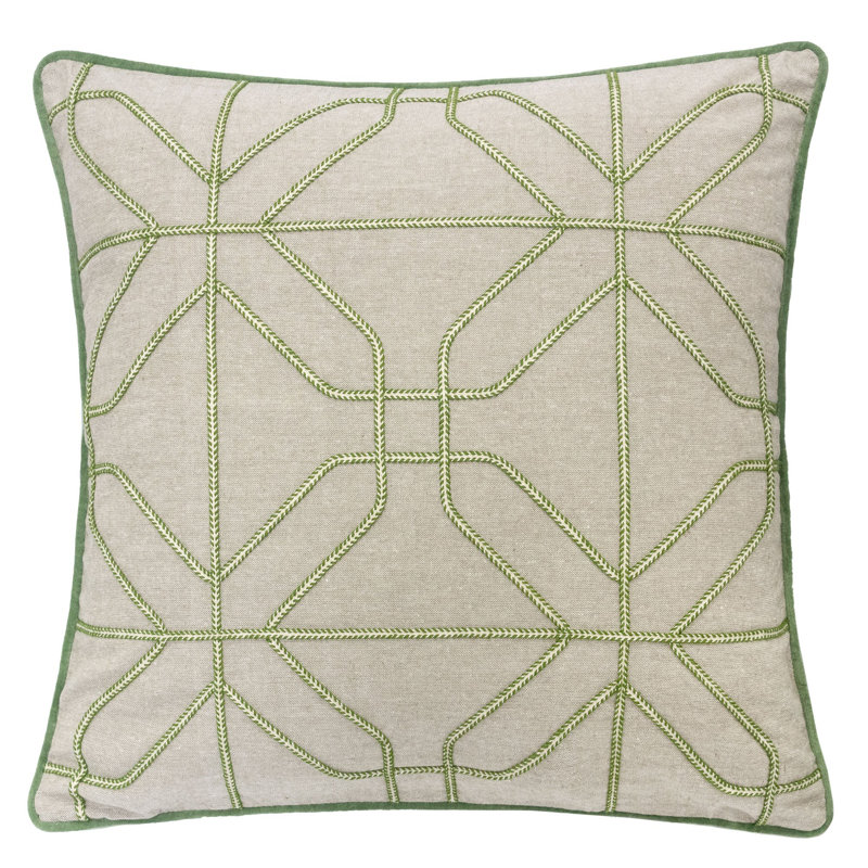 Irin Embroidered Throw Pillow