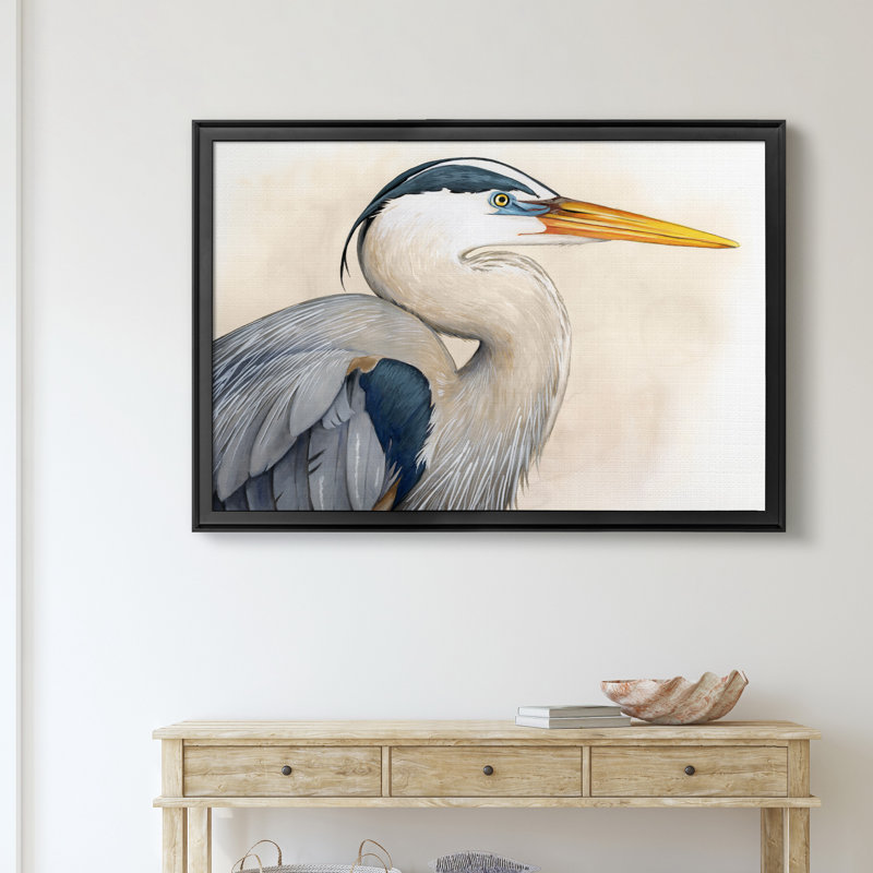 Étude de bison sauvage I - Encadré sous verre acrylique, grand tableau pour salon, H 22,5 po x l 30,5 po x P 1,5 po, Noir