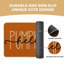 Paillasson orange automne 24x35 pouces