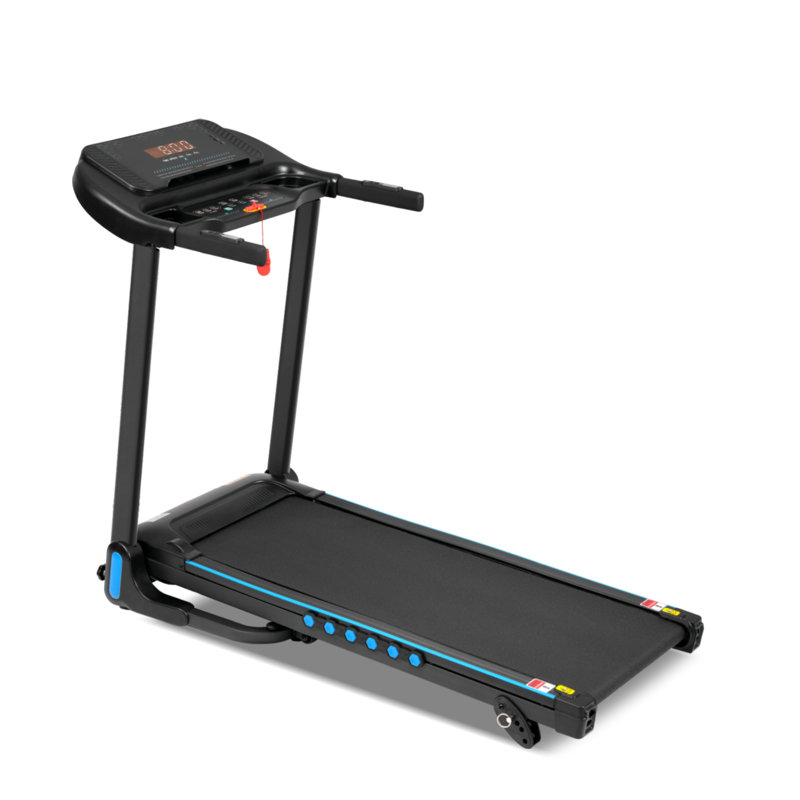 3.0 HP Folding Treadmill with 10 MPH Speed, 350 lbs Capacity, 4-Level Manual Incline, Bluetooth Speaker, USB & Type-C Charging