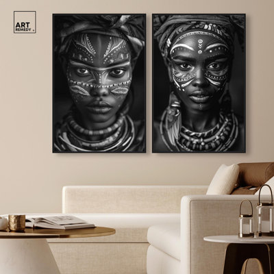 "Antique Spirits - Eldritch Beauty", ensemble de décorations sur toile par Art Remedy, 30 x 45