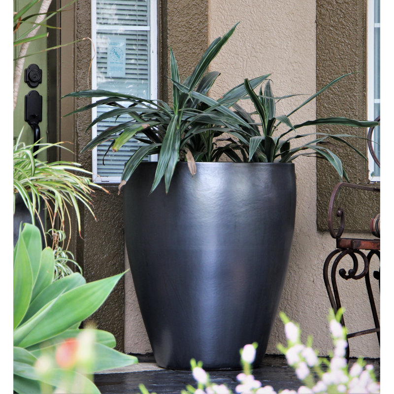 Catalina Pots By , Matte Black