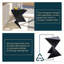 Table d'appoint sculpturale 17 po Leisuremod-126571449-94923791