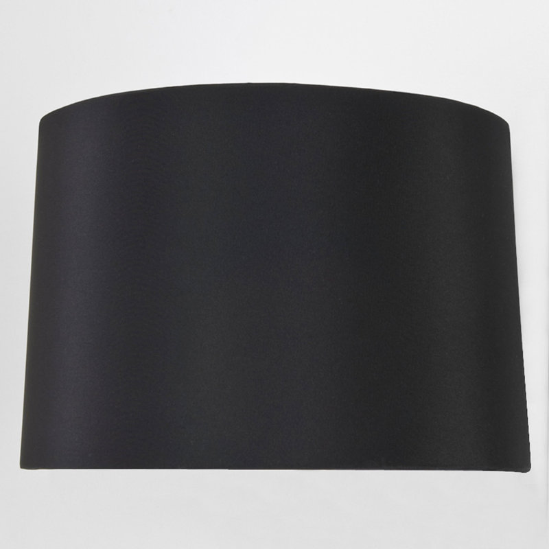 Beaumont Standard Lamp, 21.97" H x 8.46" W x 8.46" D, Black, Polycotton