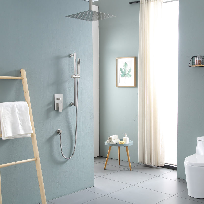Dual Shower Head 1.8 GPM GPM, Brushed Nickel