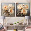 Soft Peony Embrace - Ensemble de 2 pivoines carrées-1206403498-1206403502