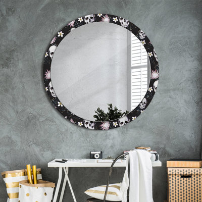 Huldar Glass Flat Wall Mirror