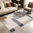 Blocks Neutral   area rugs for Living Room, Soft and Comfortable, Suitable for all seasons, easy to maintain, machine washable Indoor floor mat, Under Table Farmhouse suitable for Bedroom, Dining Room, Study,  Balcony, Home Decor Patio-1801707316