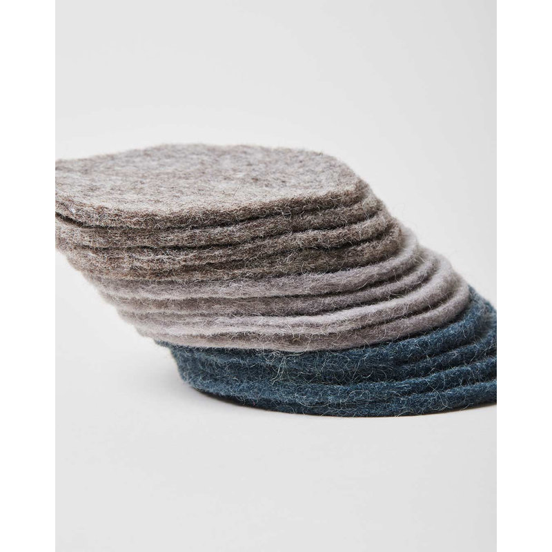 Artisan Round Coaster, Teal
