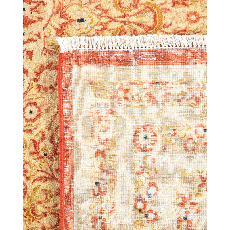 Classic One-of-a-Kind 9' 1" X 12' 7" Hand Knotted Area Rug