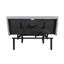 Base de lit pleine grandeur à réglage électrique gris avec mode zéro gravité, double fonction de massage tête et pied, ports de charge USB-A et USB-C, veilleuse à DEL, cadre en métal robuste, capacité de poids de 400 lb, cadre de lit pour chambre à coucher intelligente-133587228