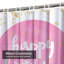 Rideau de douche avec 12 crochets-30110350