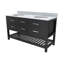 Ensemble de meuble-lavabo double 60 po