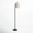 Barbour 62'' Polished Arched Floor Lamp