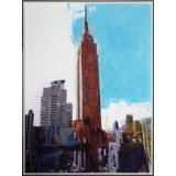 New York Print by Benito Cerna