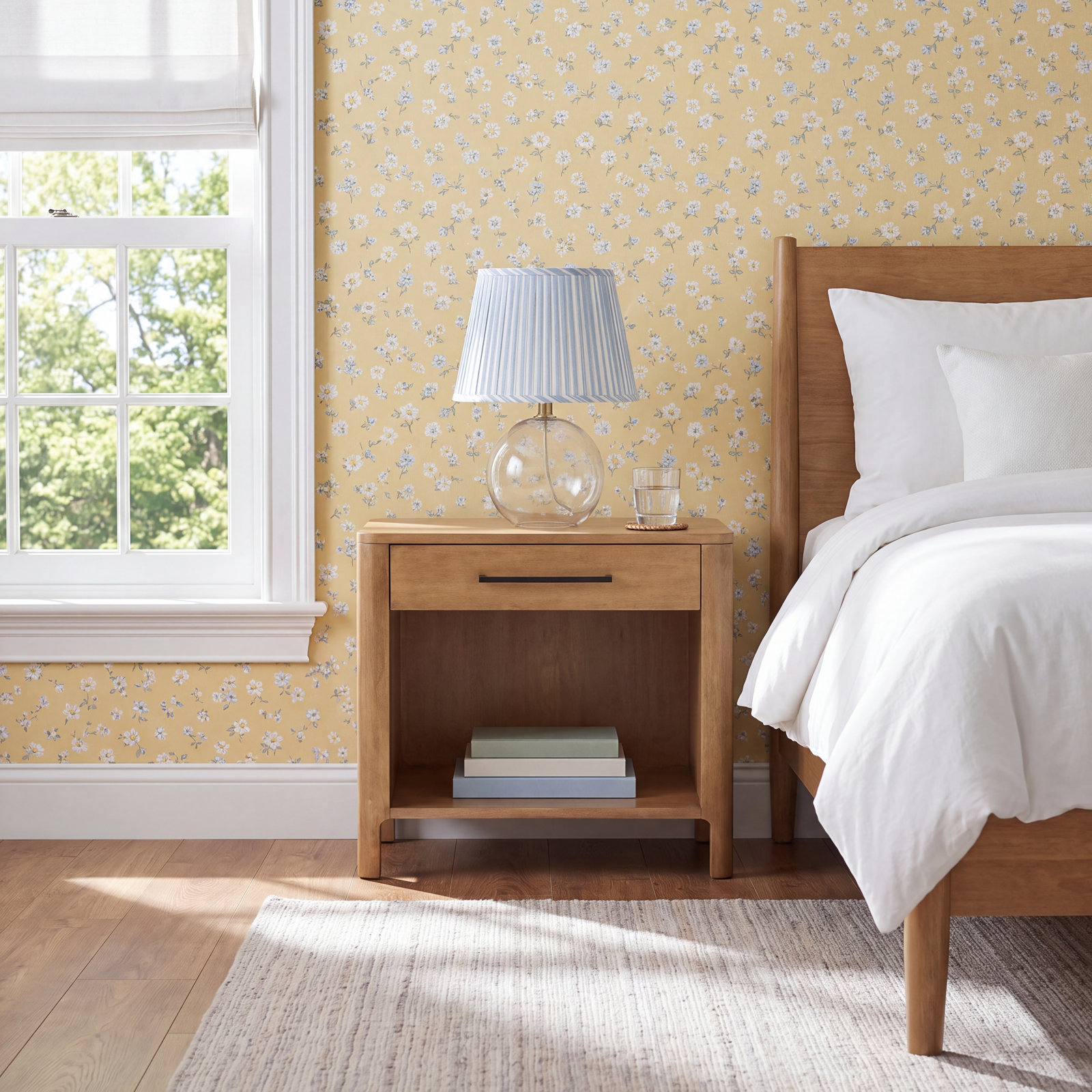 Edgeworth 28'' W Nightstand, Natural