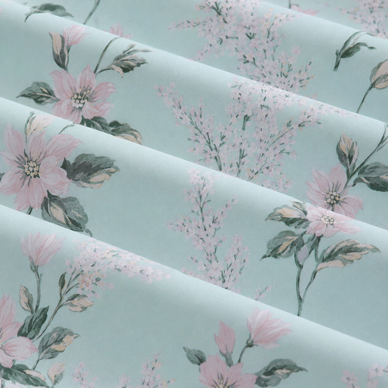 Curtain Panel Pair, Duck Egg, 66X54 Sienna Pair