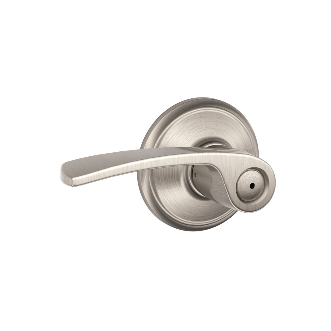 Merano Privacy Door Lever with Rosette Schlage 