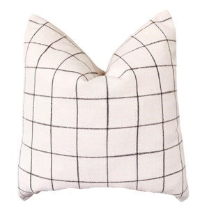 Coussin Farmhouse 20 po x 20 po - Décoration élégante pour le salon ou la chambre à coucher - Confortable et élégant