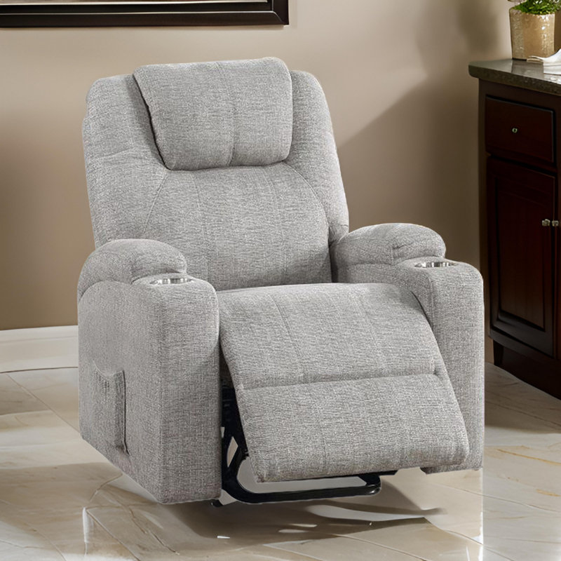 Hanzlah Upholstered Lift Assist Power Recliner