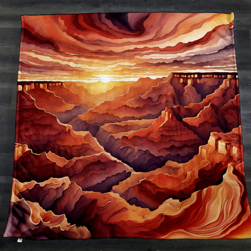Throw Blanket, 68" W x 80" L