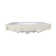 The Renovators Supply Inc. 21'' White Vitreous China Rectangular Bathroom Sink with Overflow