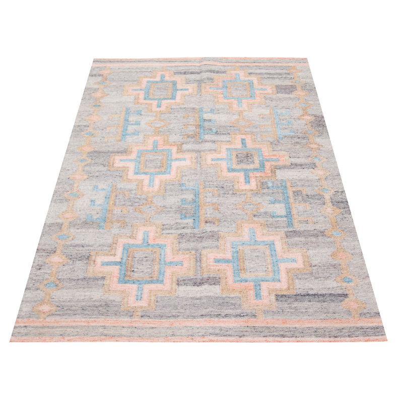 Wool Abstract Indoor Rug
