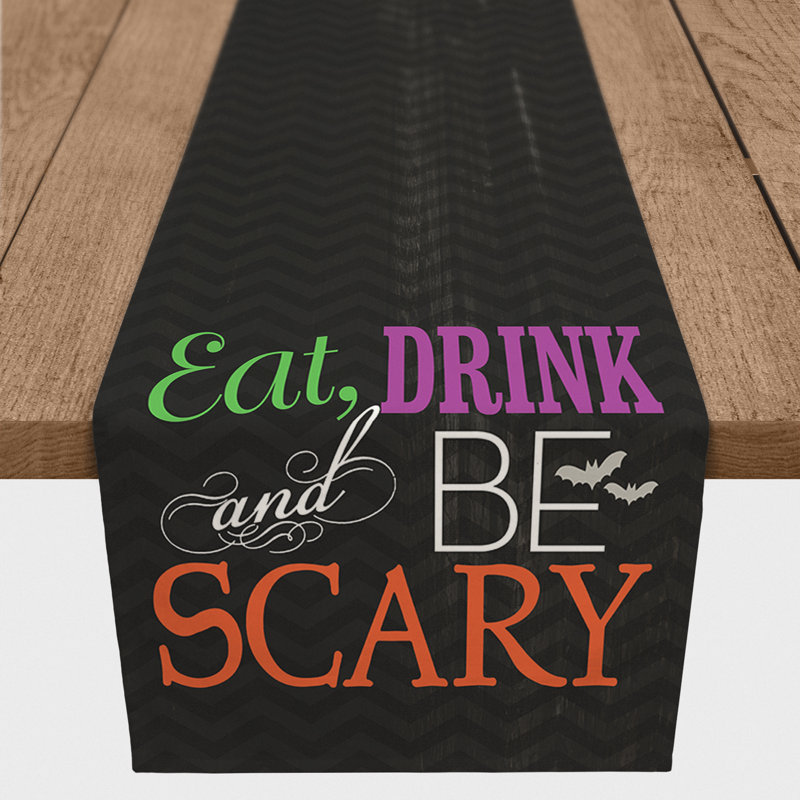 Chemin de table de soudure d’Halloween