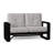 Vale 60.5'' Wide Aluminum Loveseat with Cushions-98918513-98918508